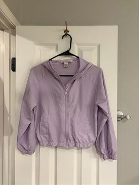 Violet Sky Girls Lavender Hooded Track Jacket XL 14-16